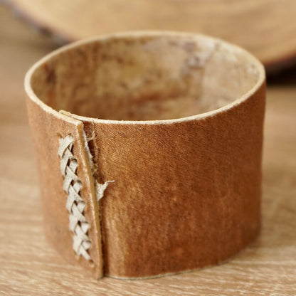 leather base for mate gourd