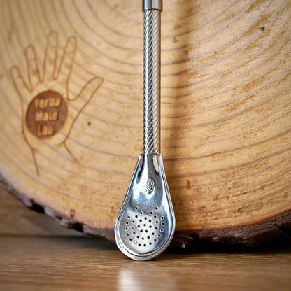 helix spoon bombilla filter