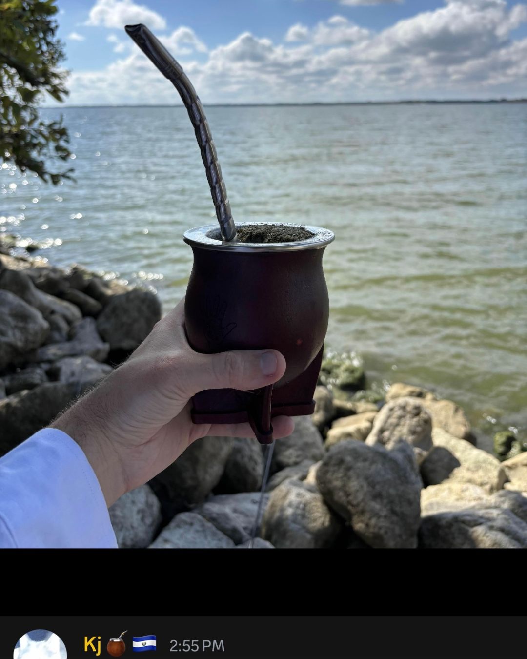 stainless steel mate by the water