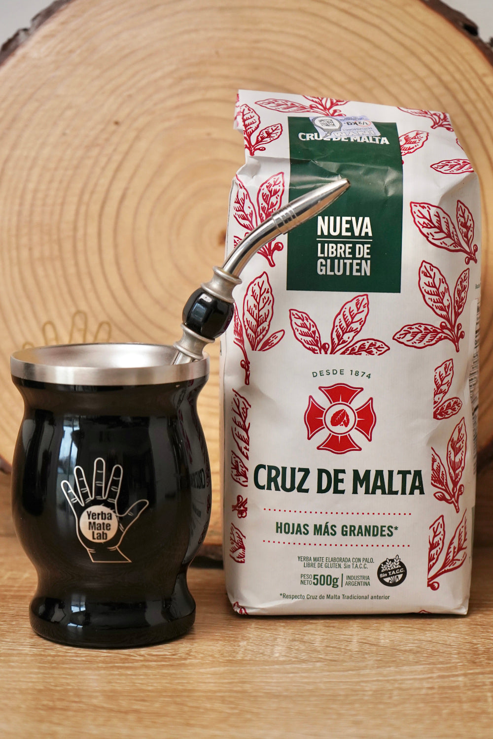 yerba mate kit with cruz de malta